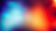 Abstract blue red blurred
