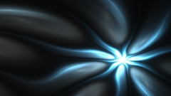 Abstract blues burning