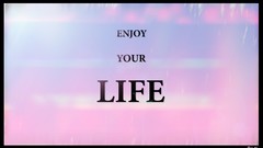 Abstract blurred enjoy