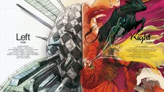 Abstract brain multicolor artwork