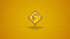 Abstract brain under