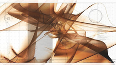 Abstract brown lines