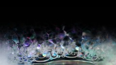Abstract bubbles digital art iridescence fantasy art