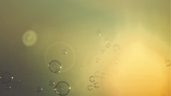 Abstract bubbles gaussian blur