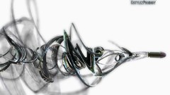 Abstract bullets concept art digital art