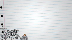 Abstract calvin and hobbes sketches