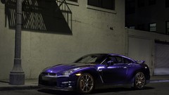 Abstract cars nissan gtr