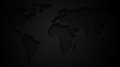 Abstract cgi 3D view world map