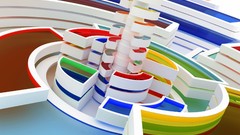 Abstract cgi chromatic K3