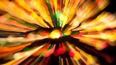 Abstract Christmas bokeh jamie