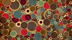 Abstract circles artwork