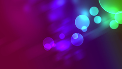 Abstract circles bokeh