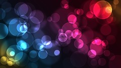 Abstract circles multicolor