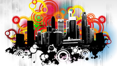 Abstract cityscapes architecture cities