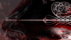 Abstract close-up lips