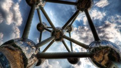 Abstract clouds 3D renders