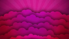 Abstract clouds pink