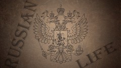 Abstract coat of arms Russians