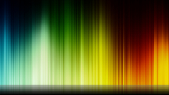 Abstract colorful rainbows