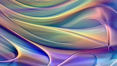 Abstract colorful waves
