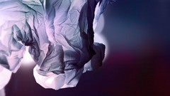 Abstract crumpled minimalistic
