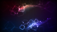 Abstract dark multicolor squares