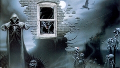 Abstract death bats Bricks