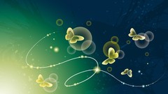 Abstract design Butterflies