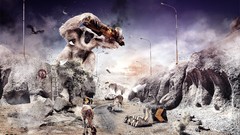 Abstract Desktopography