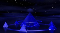 Abstract different 3d art