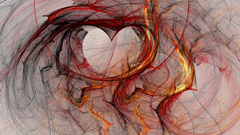 Abstract digital art artwork