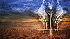 Abstract digital art fantasy art