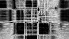 abstract digital art monochrome square Minimalism geometry 3d