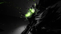 abstract digital art selective coloring render 3D Abstract cgi