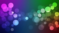 Abstract dots multicolor