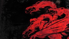 Abstract Dragons creatures Targaryn