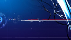 Abstract dual screen