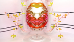 Abstract eggs cgi K3