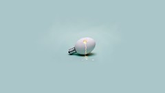 Abstract eggs lightbulb funny minimalistic Simple Background