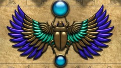 Abstract Egypt Bug scarab apple inc