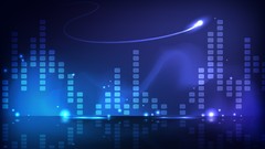 Abstract equalizer multicolor