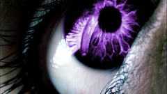 Abstract eyes purple photo