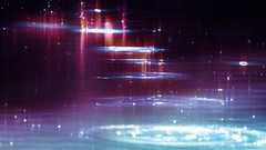 Abstract fireworks skyscapes