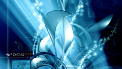 Abstract focus underwater Plant