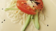 Abstract food tomatoes pasta