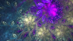 Abstract Fractals blatte