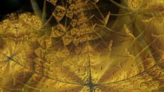 Abstract Fractals blatte