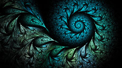Abstract Fractals digital art
