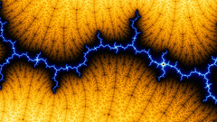 Abstract Fractals Lightning