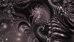 Abstract Fractals monochrome